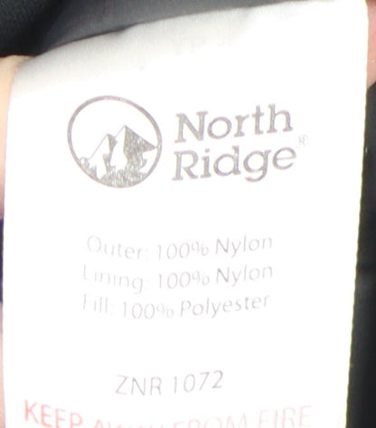 Womens UK Size 14 North Ridge Black Basic Jacket