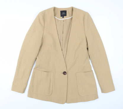 Next Women's Beige Blazer, Size 12, Business Casual