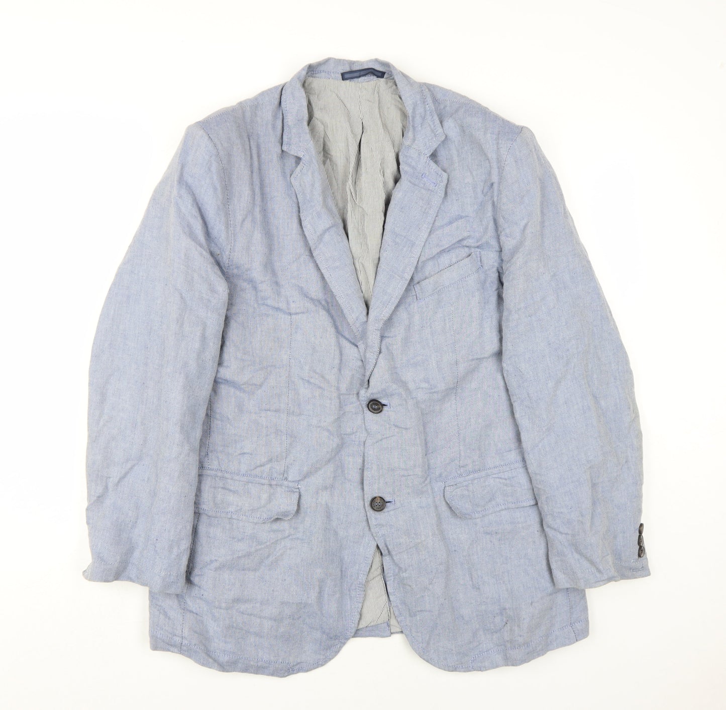 Maine New England Men's Blue Blazer M 39-42, Classic Style