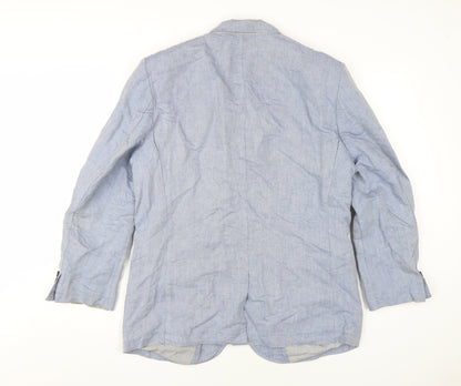 Maine New England Men's Blue Blazer M 39-42, Classic Style