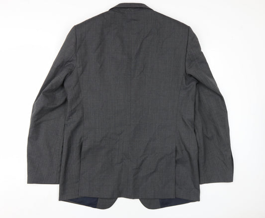 Mens UK Size 42 Marks and Spencer Regular Grey Suit Jacket