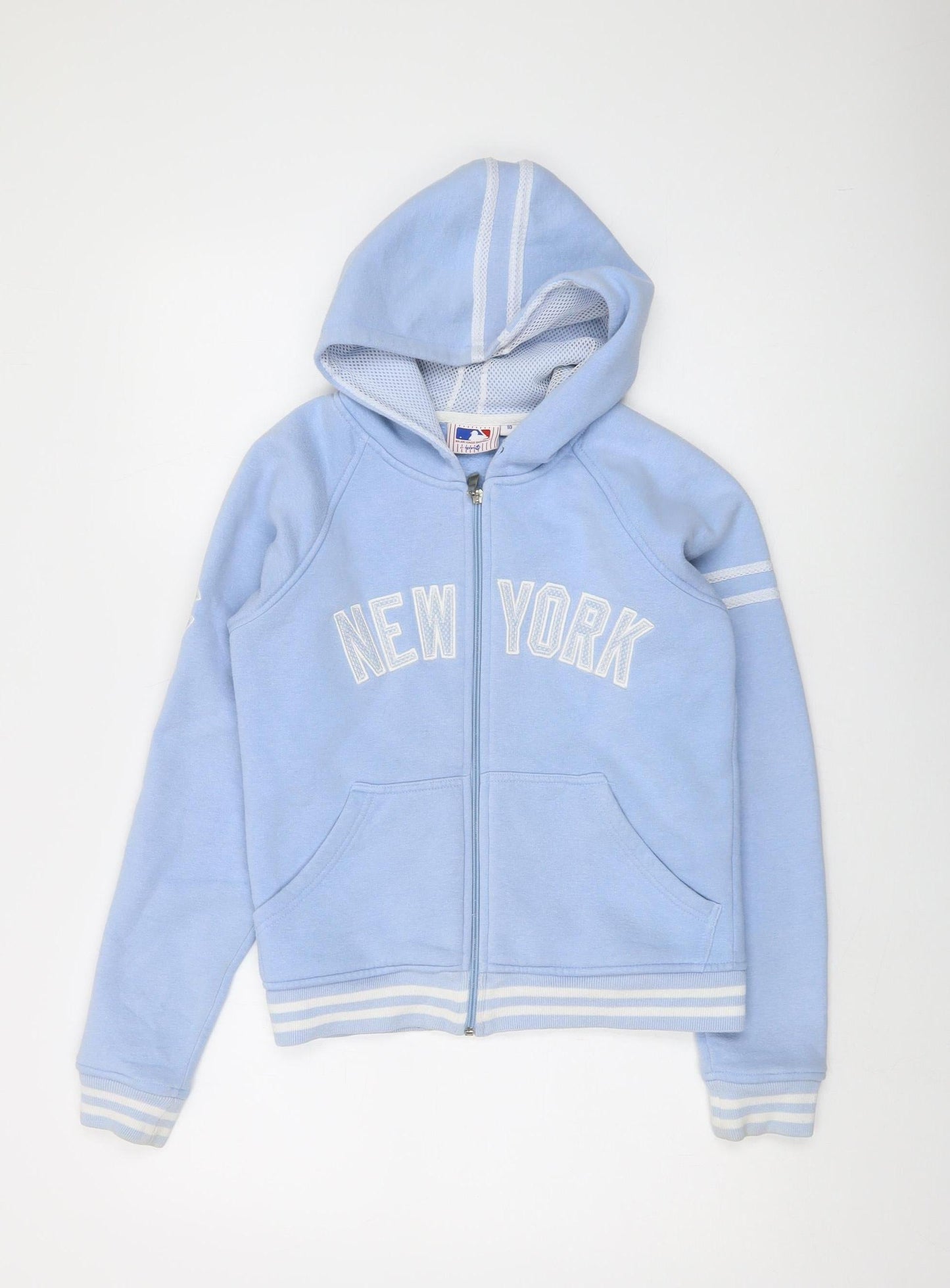 Sparq Unisex Blue Full Zip Hoodie Size 14