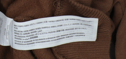 Hollister Women's Brown Pullover Sweatshirt S