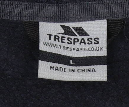 Trespass Men's Black Pullover Sweatshirt L