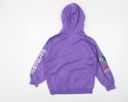Marks and Spencer Girls Harry Potter Purple Hoodie 9-10 Years
