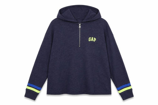 Gap Women's Blue Medium Hoodie, Logo, Casual