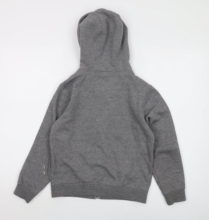 Russell Athletic Boys Grey Full Zip Hoodie 10 Years