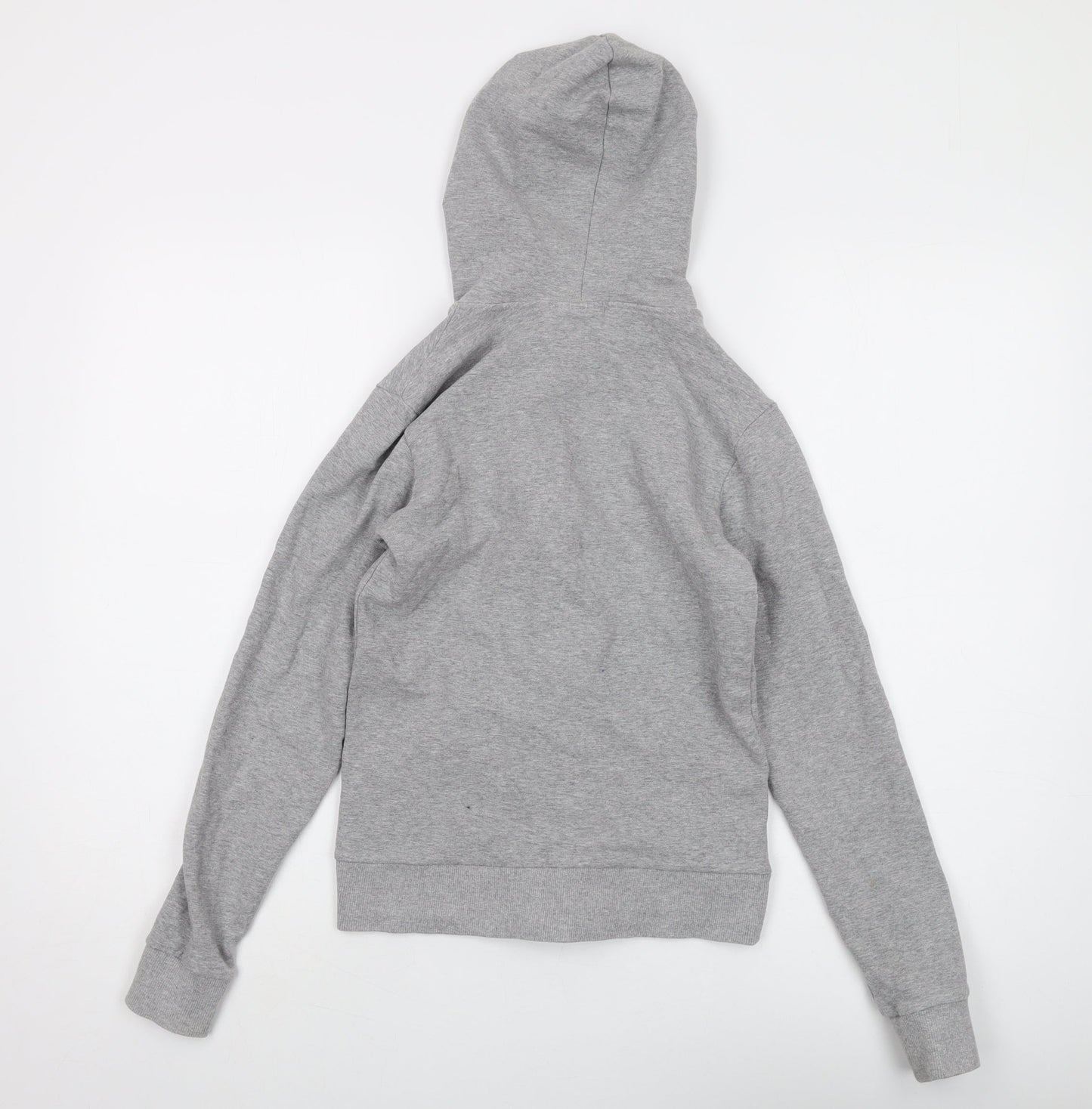 Olympus Sport Grey Full Zip Women's Hoodie UK 8