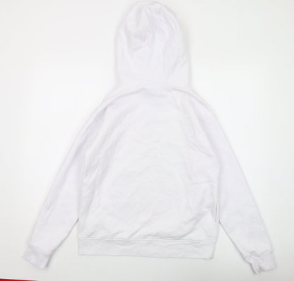 Womens UK Size XS Disney White Pullover Hoodie
