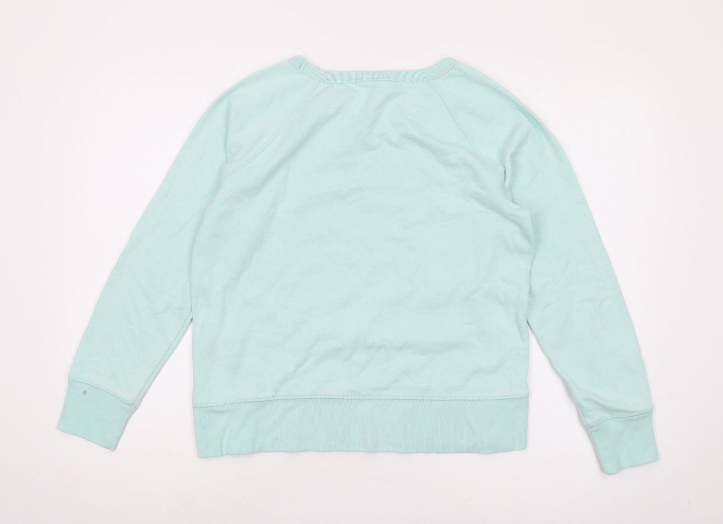 GAP Women's Blue Pullover Sweatshirt, Size S, Logo Accent