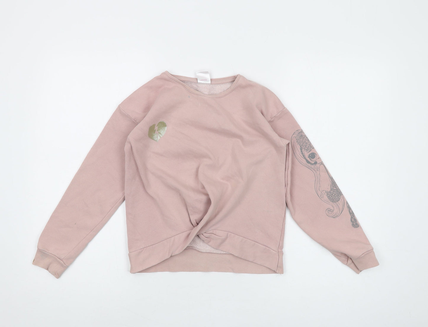 George Girls Pink LOL Surprise Crew Neck Sweatshirt 9-10 Years