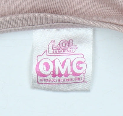 George Girls Pink LOL Surprise Crew Neck Sweatshirt 9-10 Years