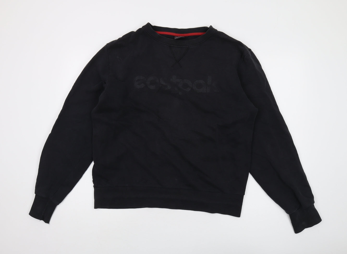 Eastpak XL Unisex Pullover Crew Neck Black Sweatshirt