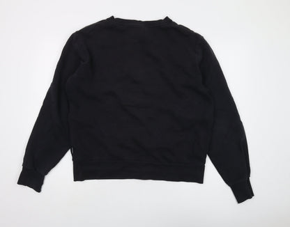 Eastpak XL Unisex Pullover Crew Neck Black Sweatshirt