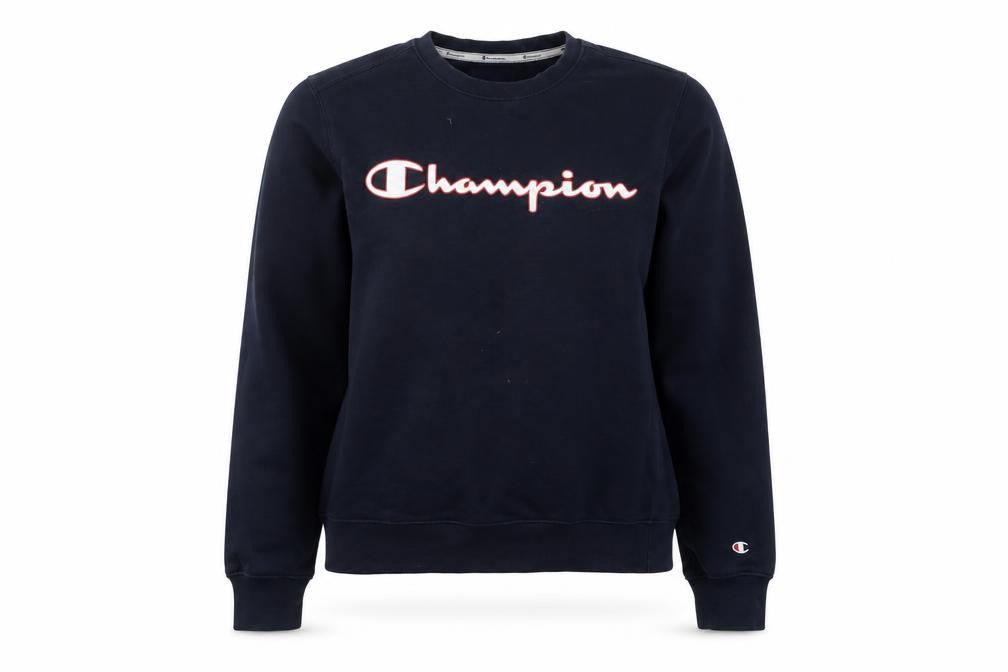 Womens UK Size XS Champion Blue Pullover Sweatshirt