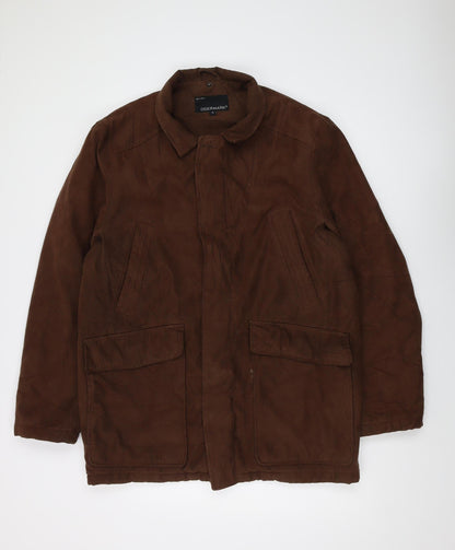 Mens UK Size M Odermark Brown Basic Jacket