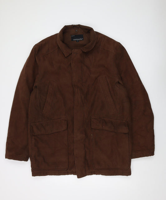 Mens UK Size M Odermark Brown Basic Jacket