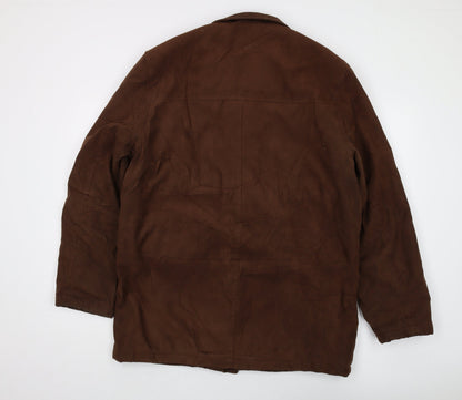 Mens UK Size M Odermark Brown Basic Jacket