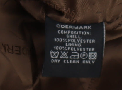 Mens UK Size M Odermark Brown Basic Jacket