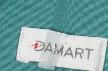 Damart Women's Green Rain Coat Jacket Size 18