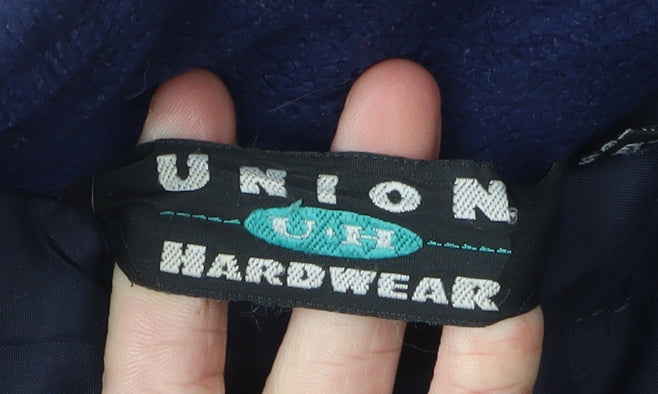 Mens UK Size 2XL Union Hardwear Blue Fleece