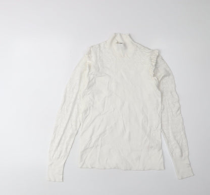 Womens UK Size 8 Nobody's Child Ivory Pullover Jumper