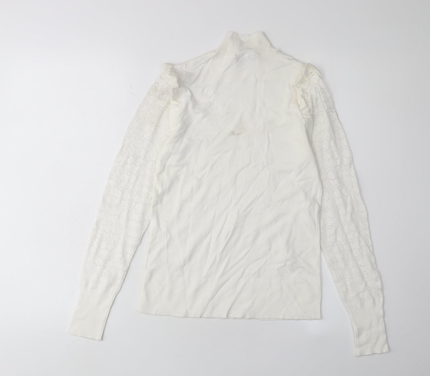 Womens UK Size 8 Nobody's Child Ivory Pullover Jumper