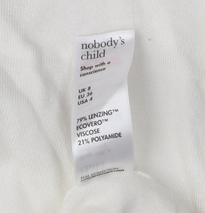 Womens UK Size 8 Nobody's Child Ivory Pullover Jumper