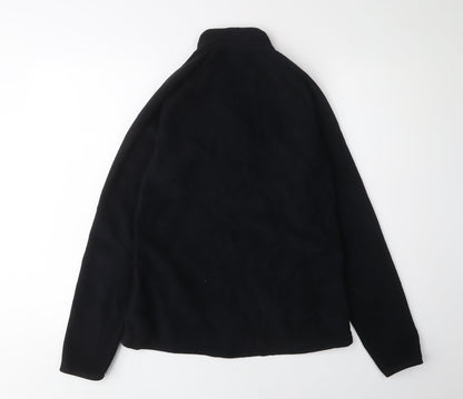 Womens UK Size M Oxylane Black Basic Jacket