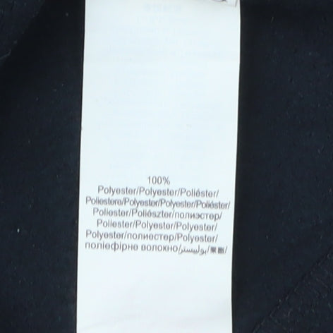 Womens UK Size M Oxylane Black Basic Jacket