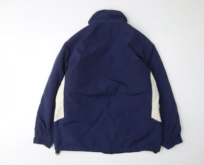 Mens UK Size S C&A Blue 3-in-1 Jacket