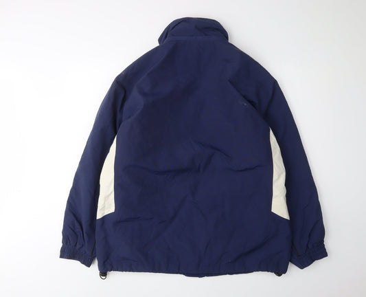 Mens UK Size S C&A Blue 3-in-1 Jacket