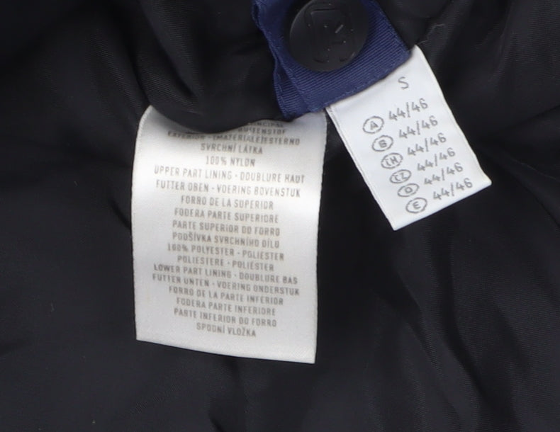 Mens UK Size S C&A Blue 3-in-1 Jacket