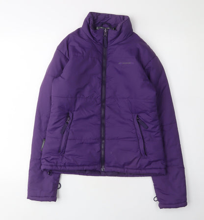 Womens UK Size S Mountainlife Purple 3-in-1 Jacket