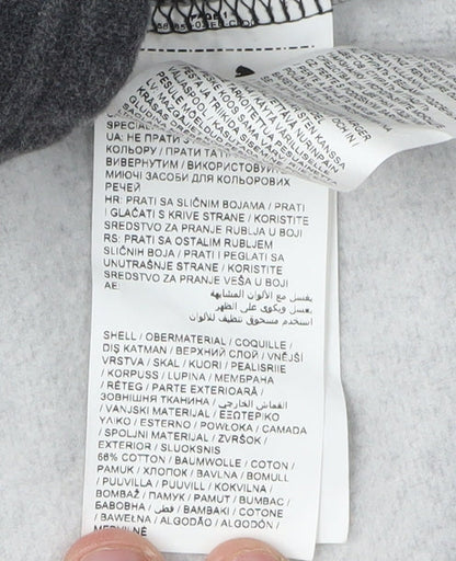 Puma Women's Grey Pullover Hoodie, XS, Logo Accents