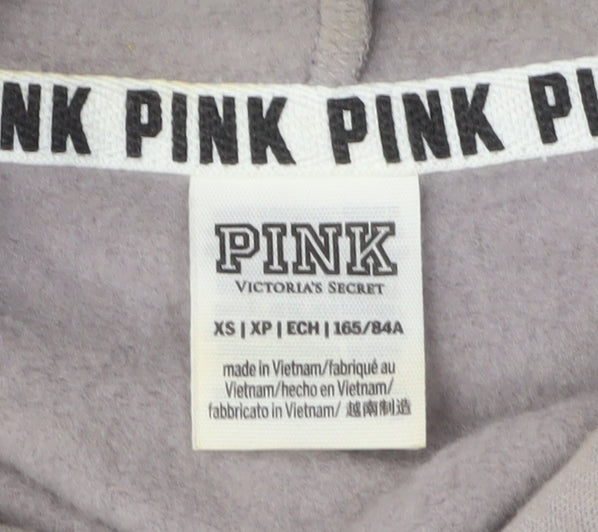 Victoria's Secret Pink Women's Grey XS Pullover Hoodie