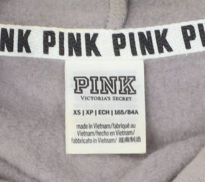 Victoria's Secret Pink Women's Grey XS Pullover Hoodie