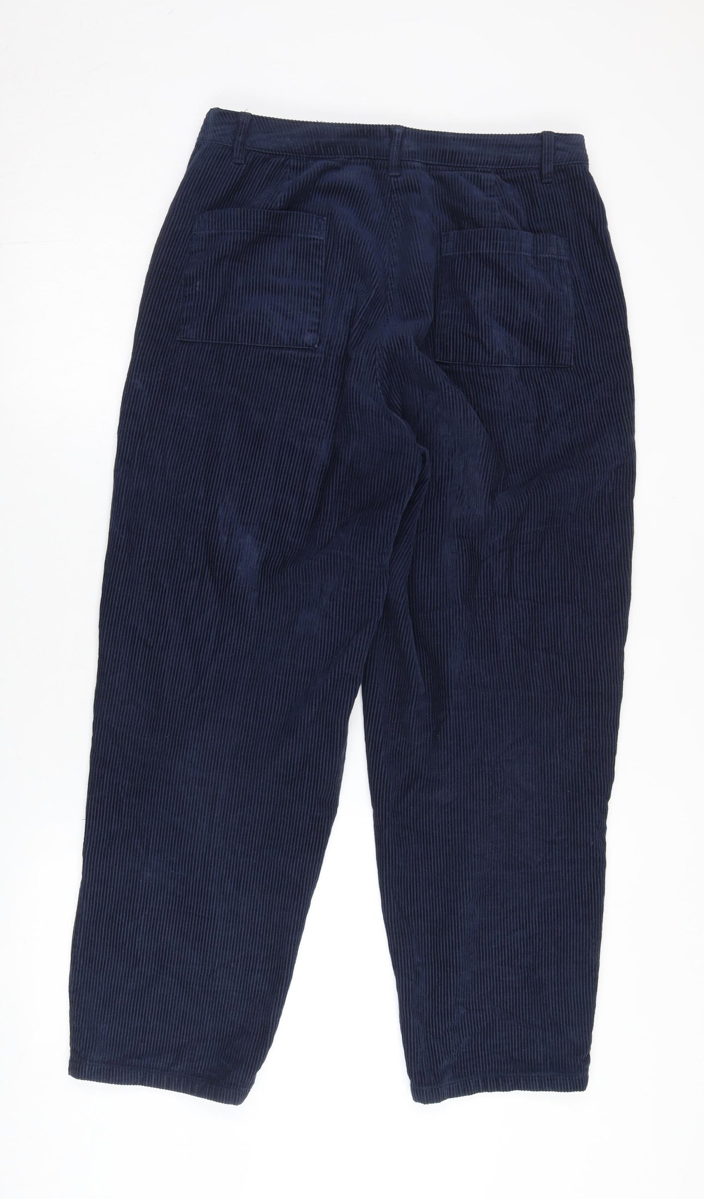 Seasalt Cornwall Blue Corduroy Trousers Size 10 Unisex
