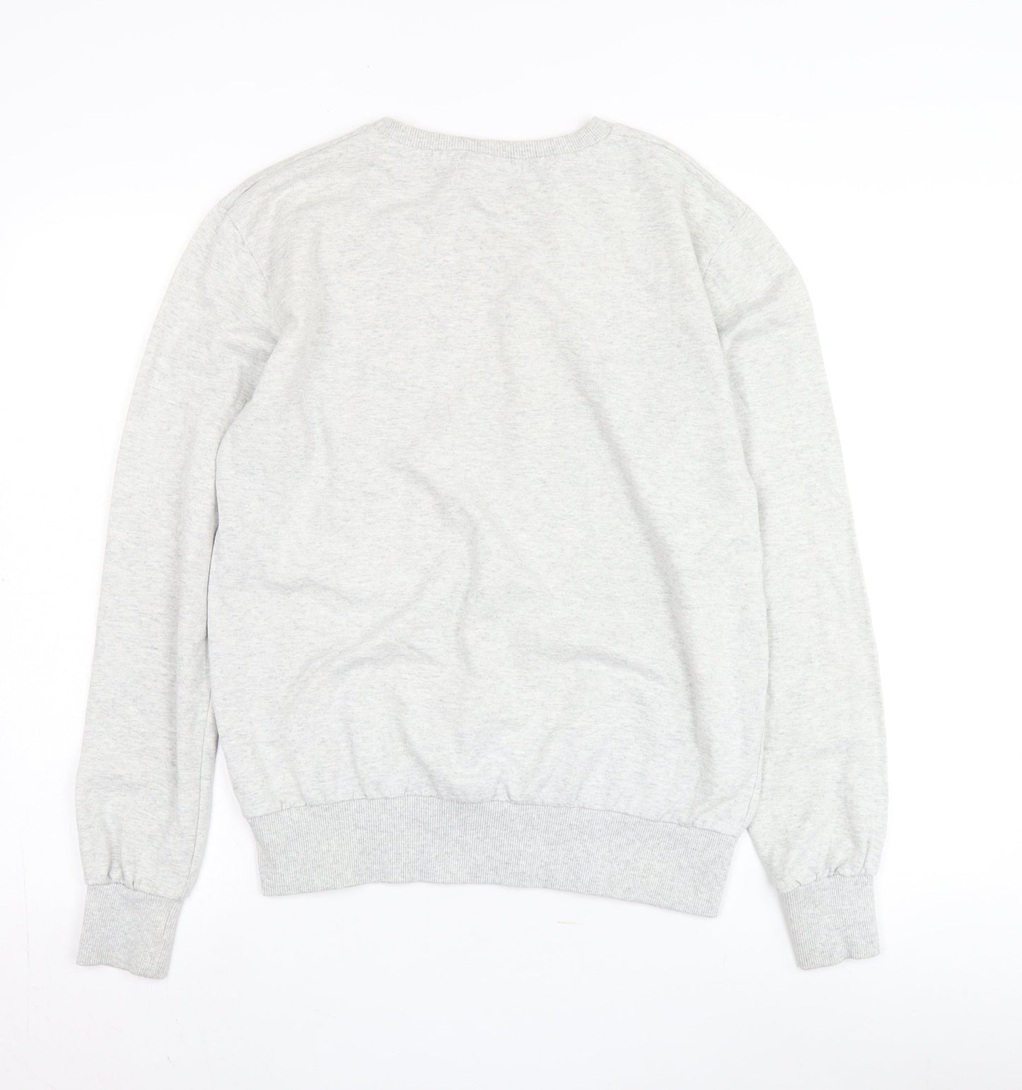 Unisex Adults UK Size M Disney Grey Pullover Sweatshirt