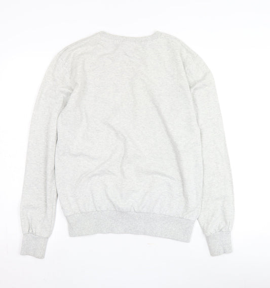 Unisex Adults UK Size M Disney Grey Pullover Sweatshirt