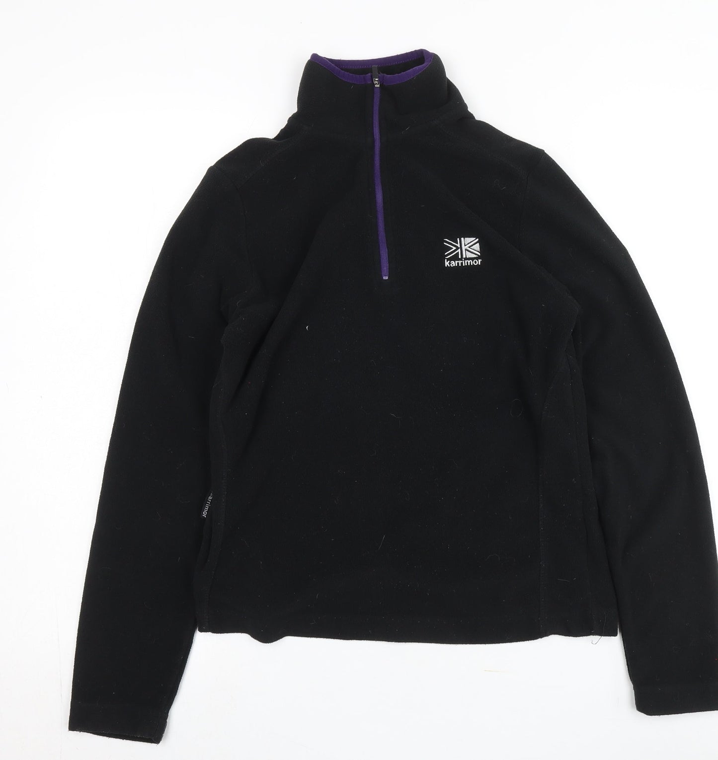 Karrimor Women's Black Pullover Fleece Sweatshirt Size 8