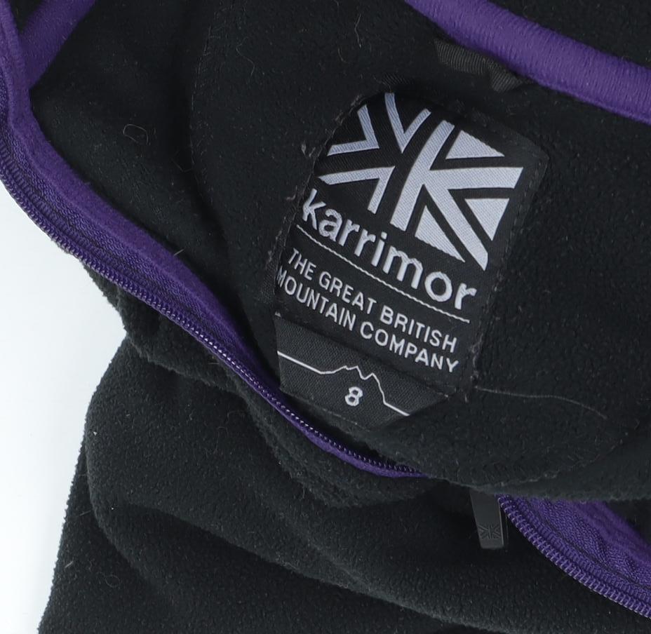 Karrimor Women's Black Pullover Fleece Sweatshirt Size 8