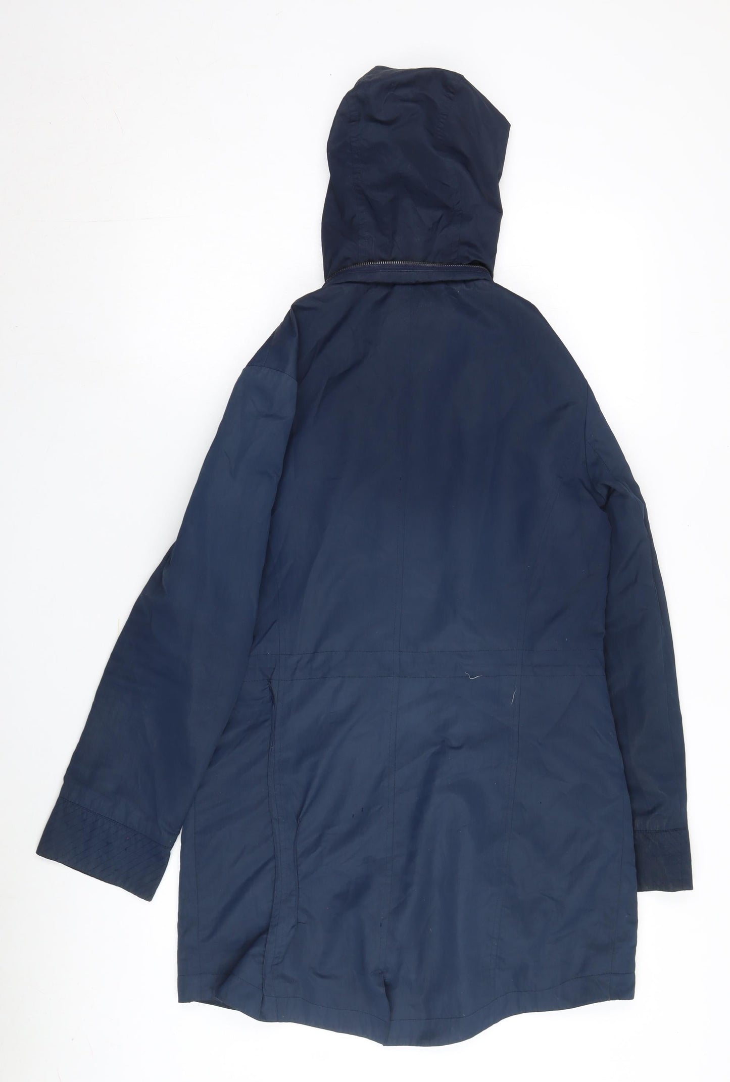 Womens UK Size 10 CC Blue Parka Coat