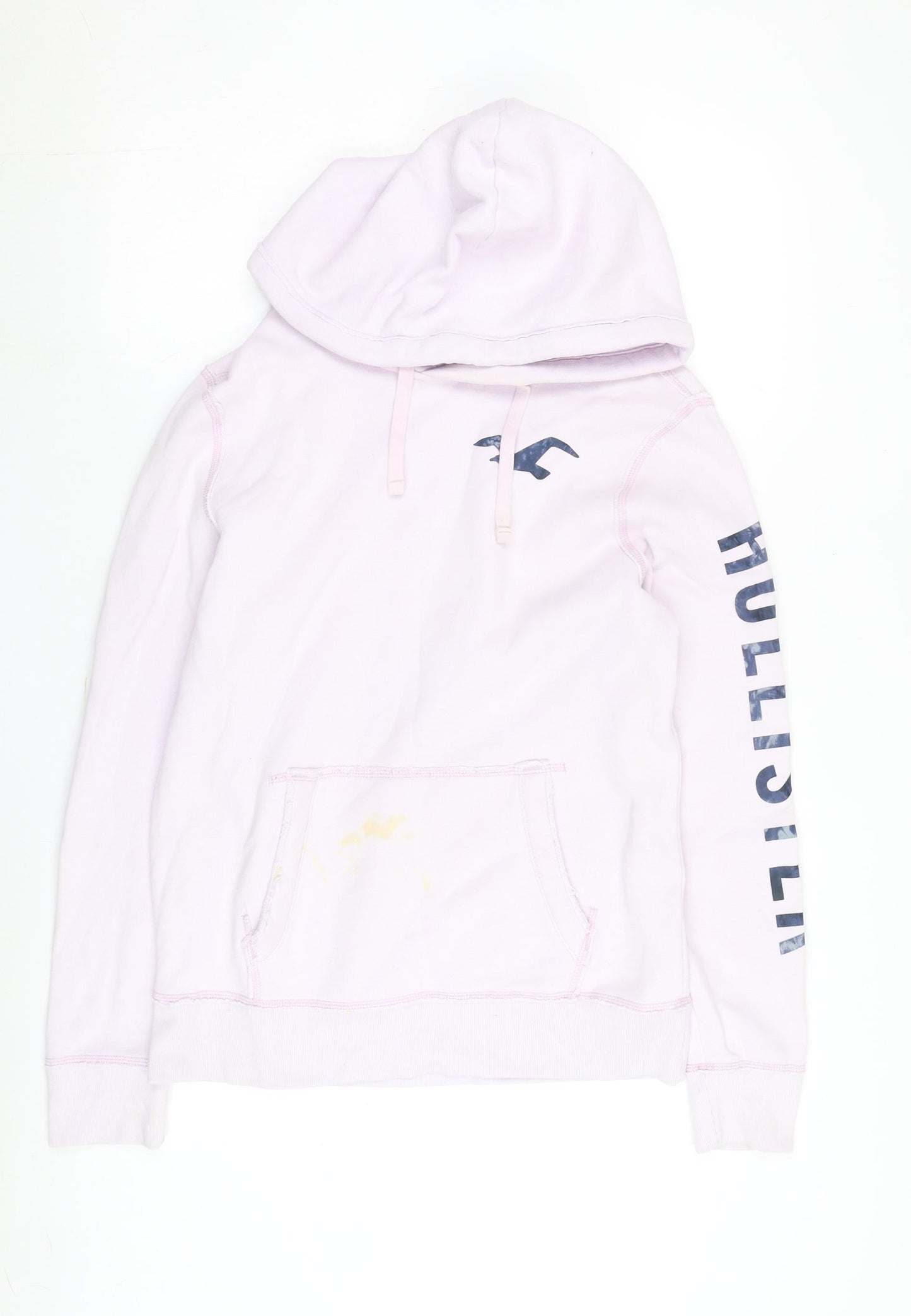 Hollister Women's Pink Pullover Hoodie, S, Casual Style