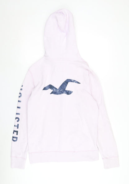 Hollister Women's Pink Pullover Hoodie, S, Casual Style