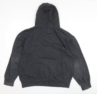 Mens UK Size S Lee Cooper Grey Pullover Hoodie
