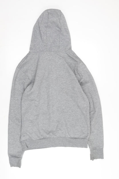 Unisex Adults UK Size M Marvel Grey Pullover Hoodie