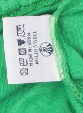 Womens UK Size 18 Fat Face Green Tunic Blouse