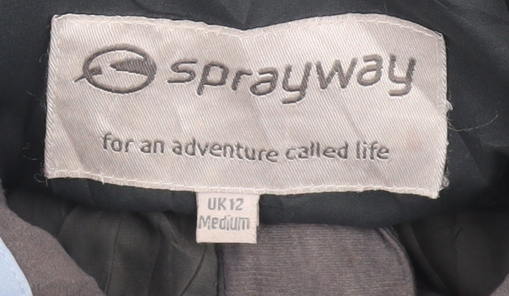 Womens UK Size 12 Sprayway Blue Parka Coat