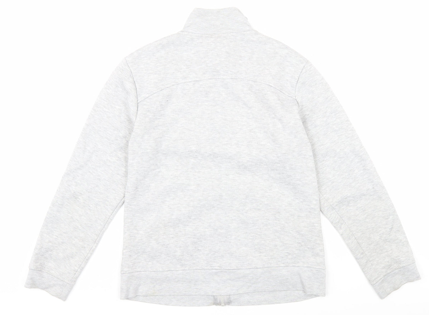 Womens UK Size 12 LA Gear Grey Full Zip Sweatshirt